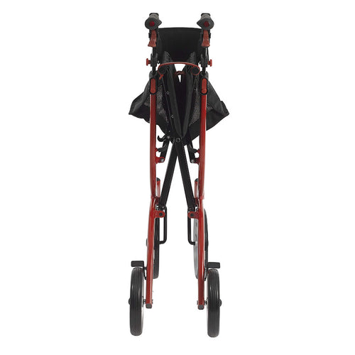 Drive Medical RTL10266 Nitro Euro Style Rollator Rolling Walker, Red